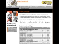 Tacwise website consumables